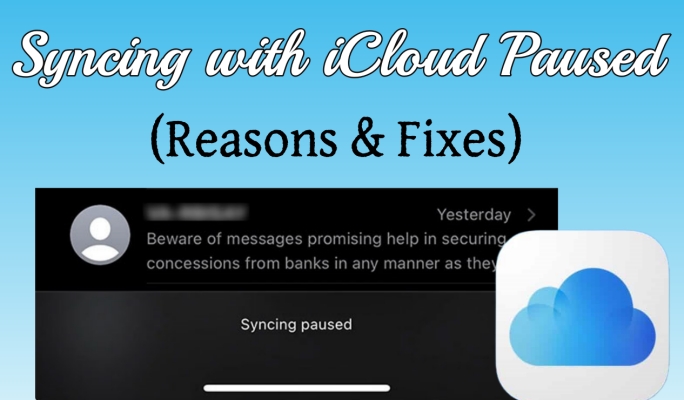 Sincronización con iCloud pause: razones y correcciones [Último]