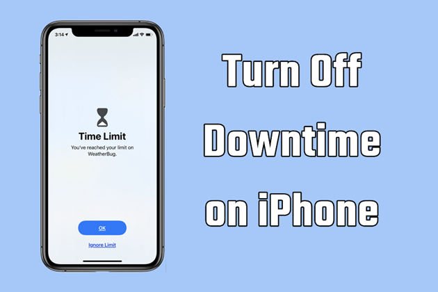 Guía sobre cómo apagar el tiempo de inactividad en iPhone [actualizado]