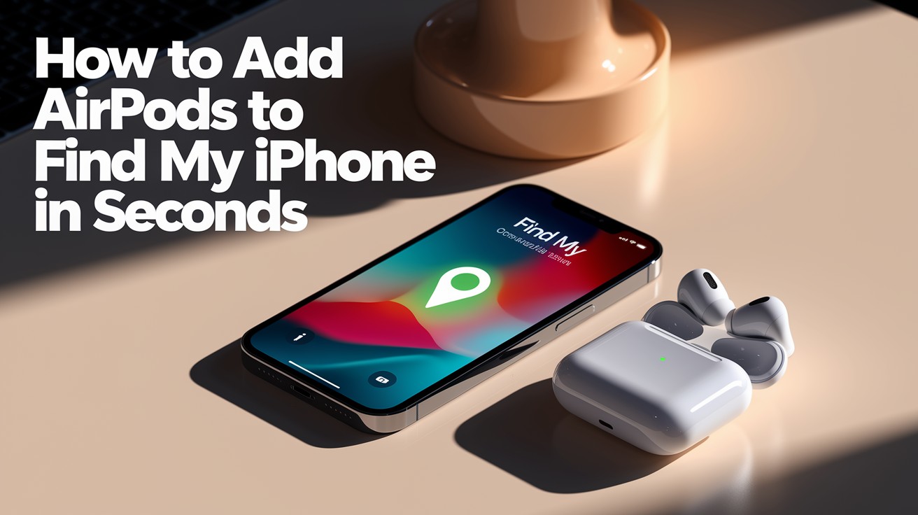 Cómo agregar AirPods para encontrar mi iPhone en segundos