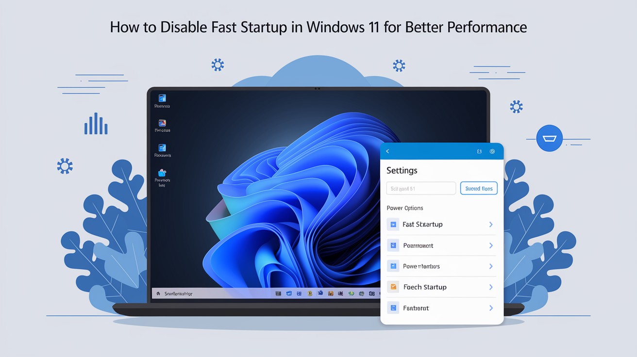 ¿Cómo deshabilitar el inicio rápido en Windows 11 para un mejor rendimiento?