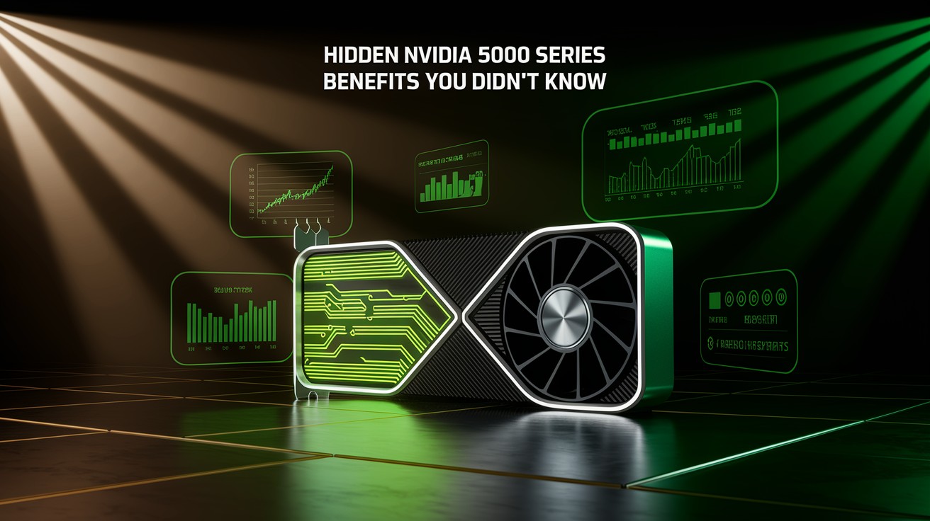 Beneficios de la serie NVIDIA 5000 ocultos que no sabía