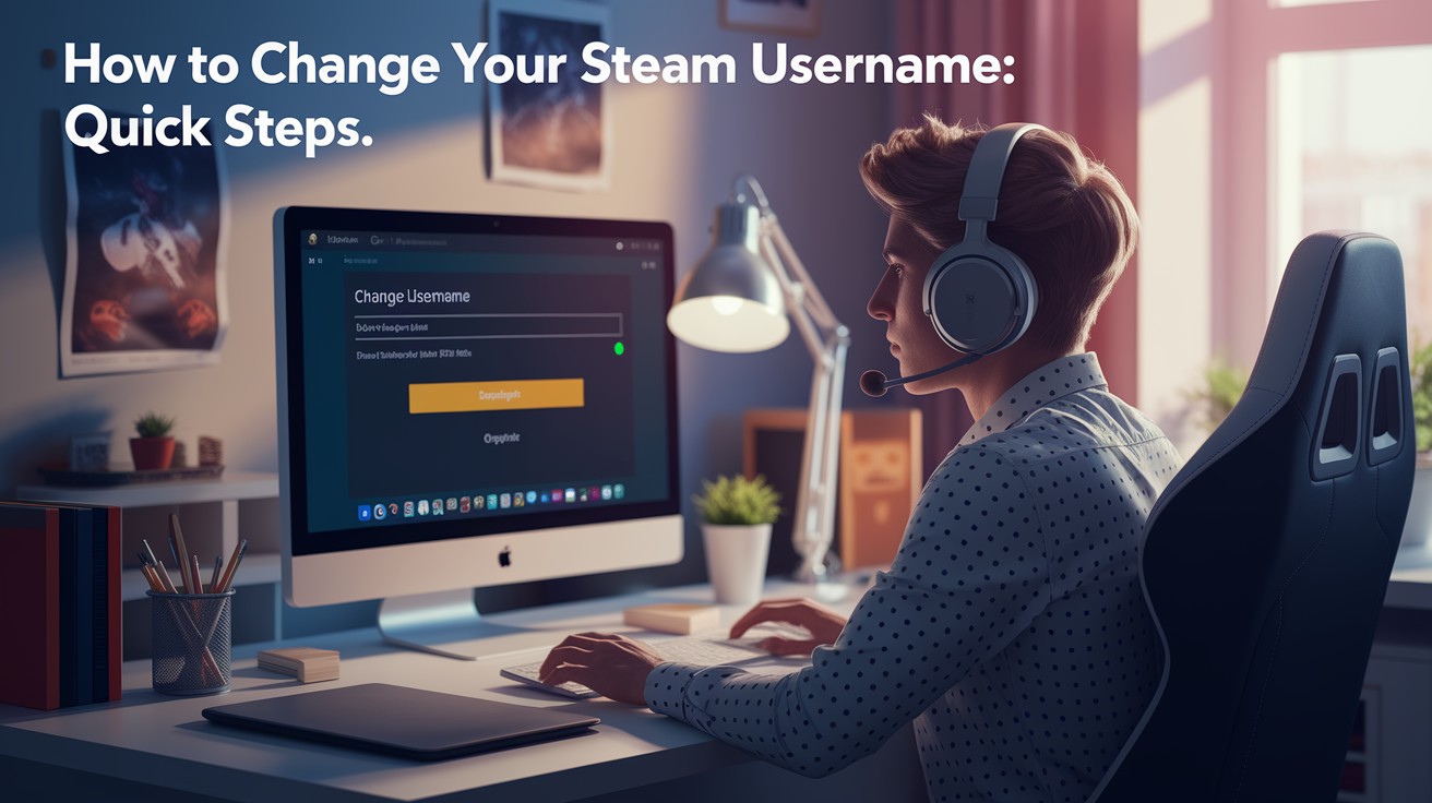 Cómo cambiar su nombre de usuario de Steam: pasos rápidos