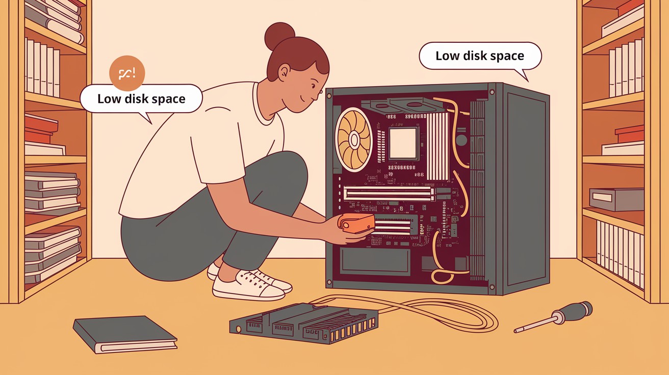 ¿Cómo instalar más almacenamiento en PC?