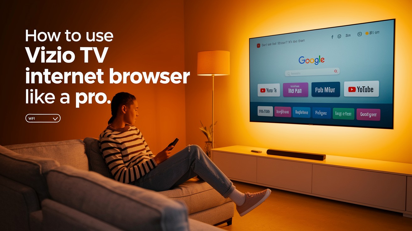 Cómo usar el navegador de Internet de Vizio TV como un profesional