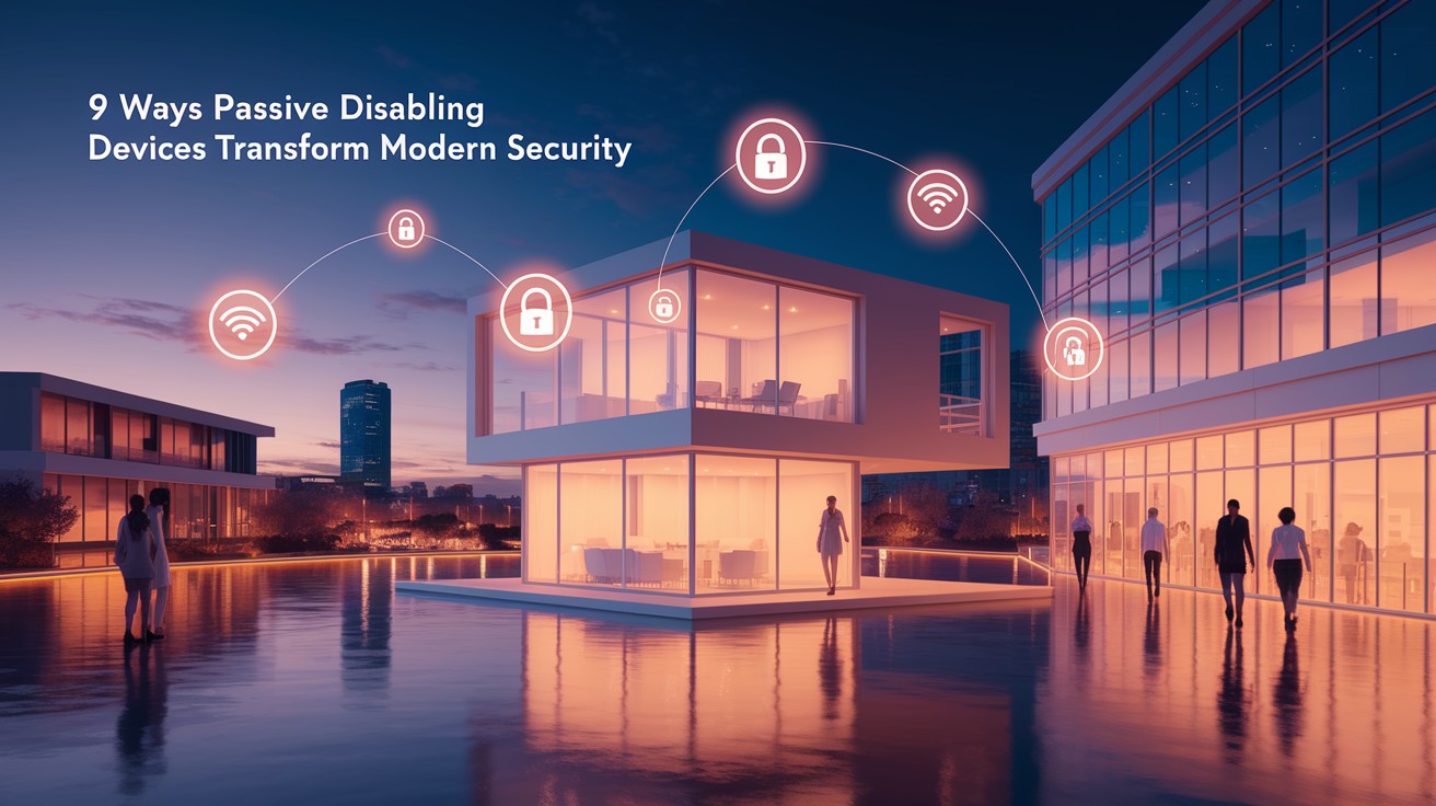 9 formas de que los dispositivos de discapacidad pasiva transformen la seguridad moderna