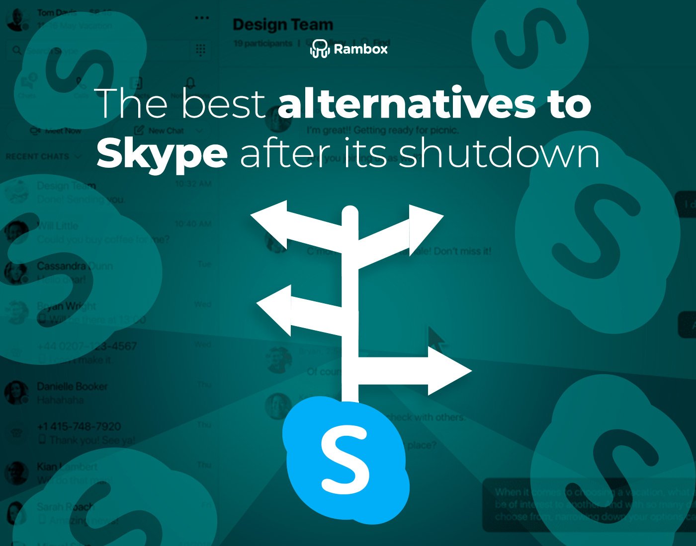 Las mejores alternativas a Skype después de su cierre