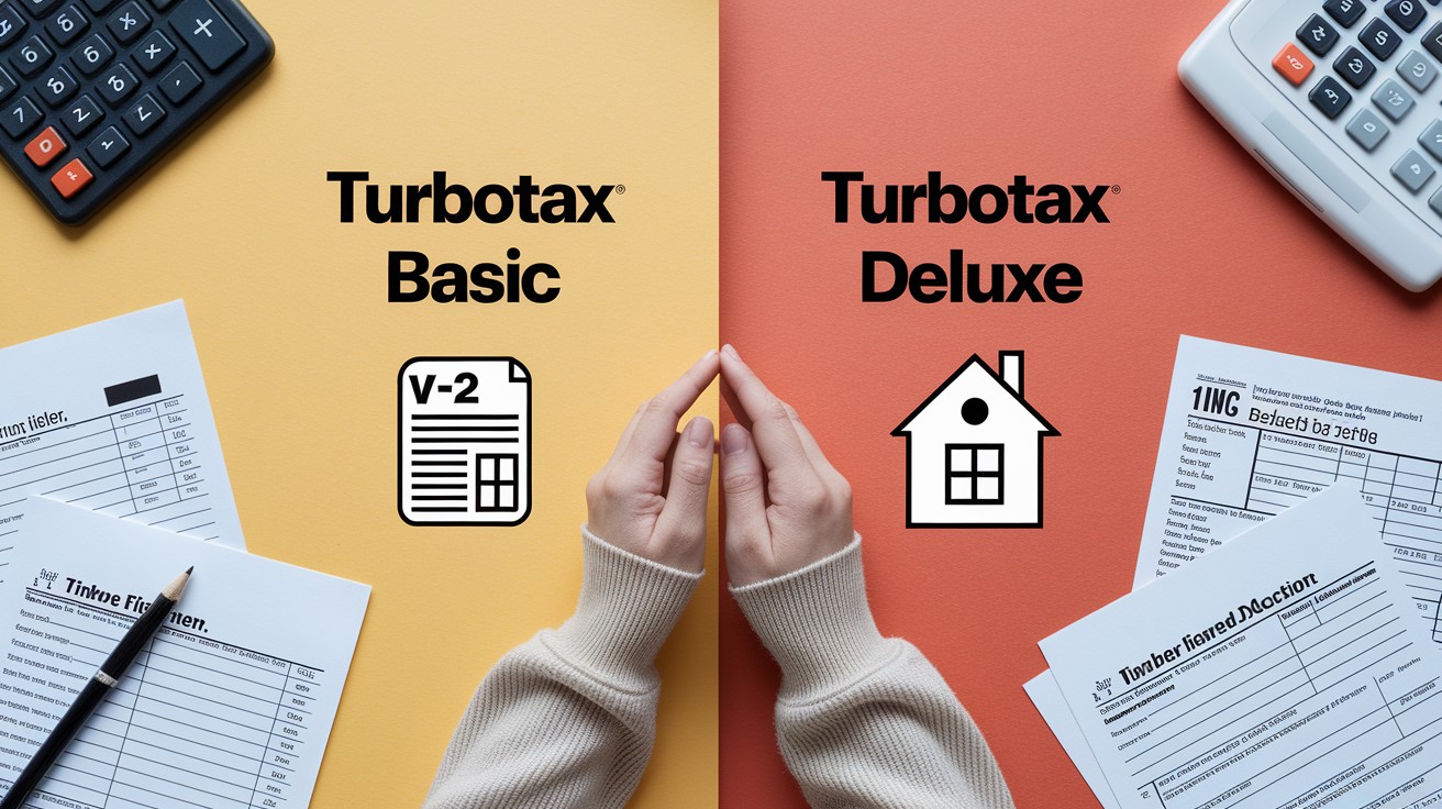 TurboTax Basic vs Deluxe: diferencias clave