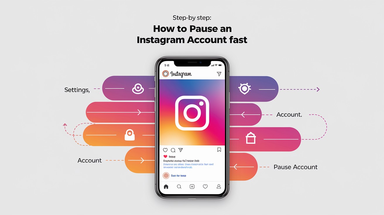 Paso a paso: cómo pausar una cuenta de Instagram rápidamente