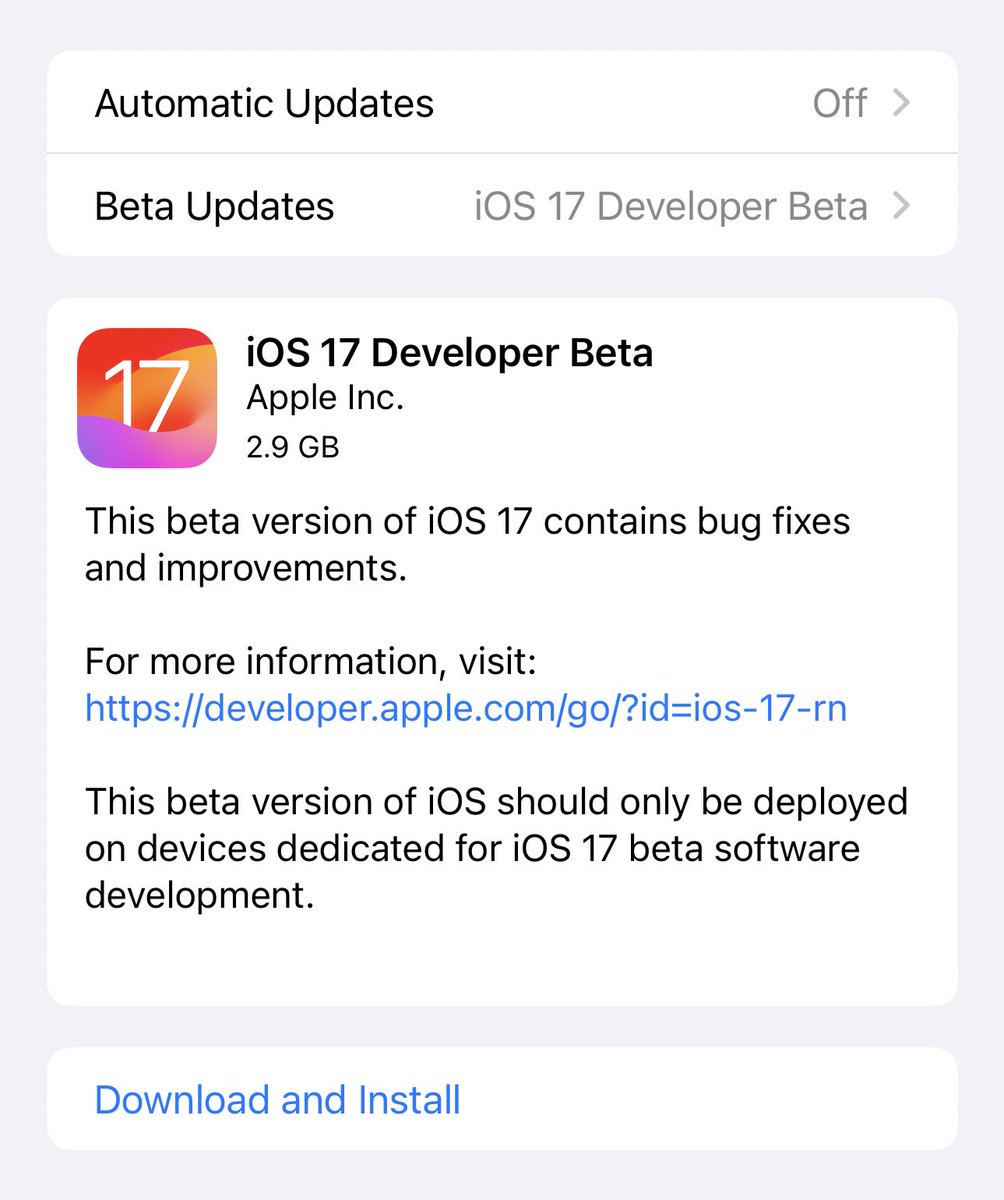 iOS 17 beta 3 descarga disponible ahora