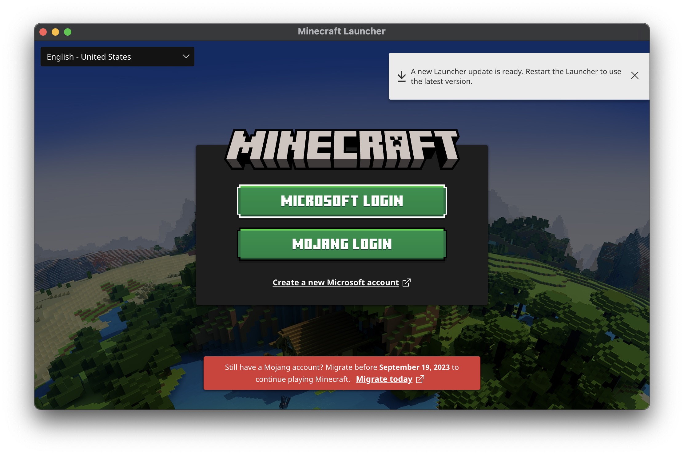 Descargar y jugar a Minecraft Prueba gratuita para Mac