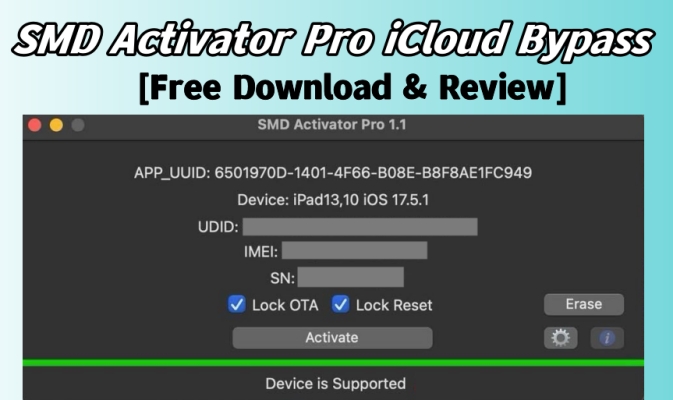 Cómo descargar la herramienta SMD Activator Pro para iCloud Bypass