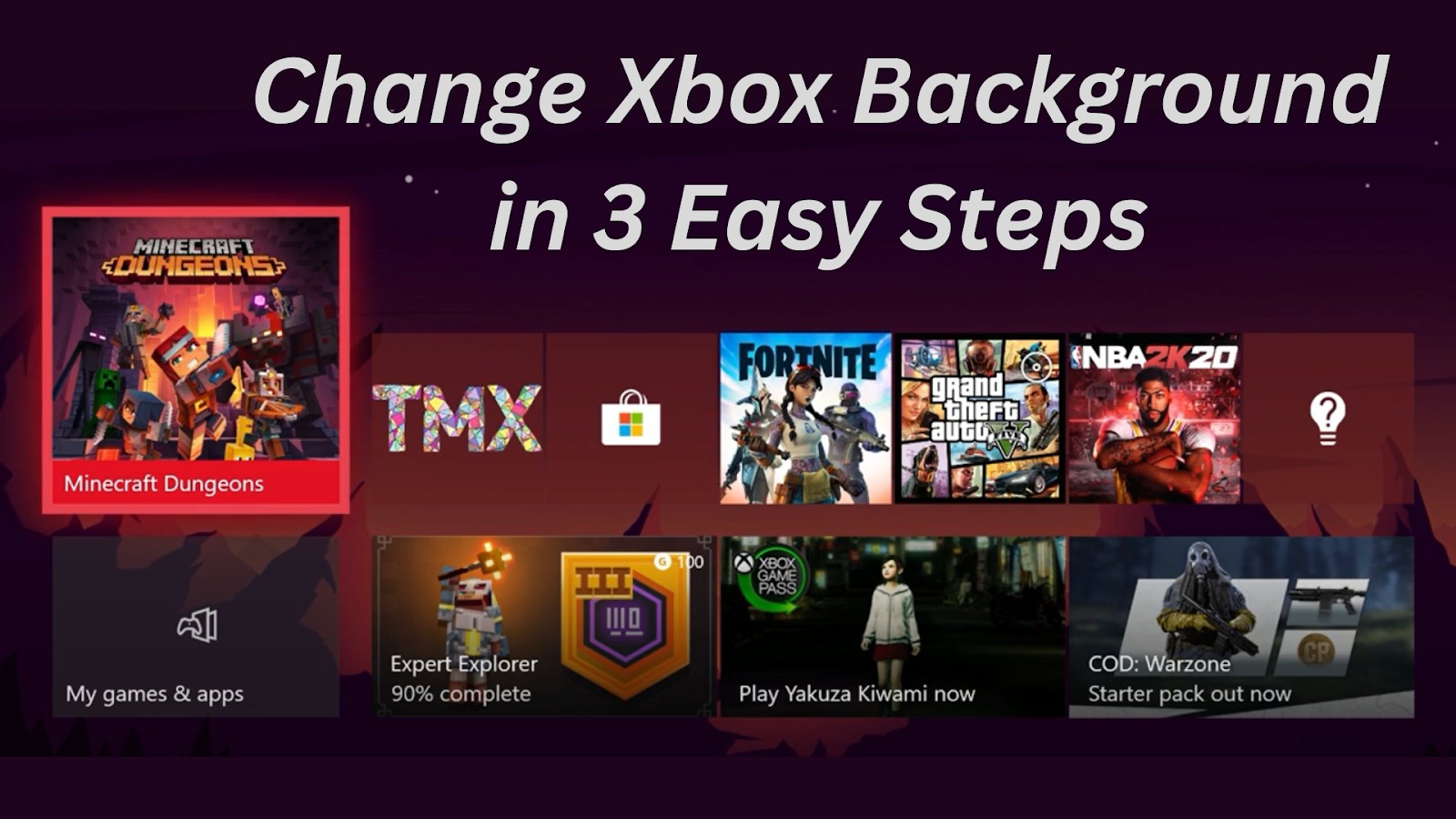 ¿Cómo cambiar el fondo de Xbox en 3 sencillos pasos?