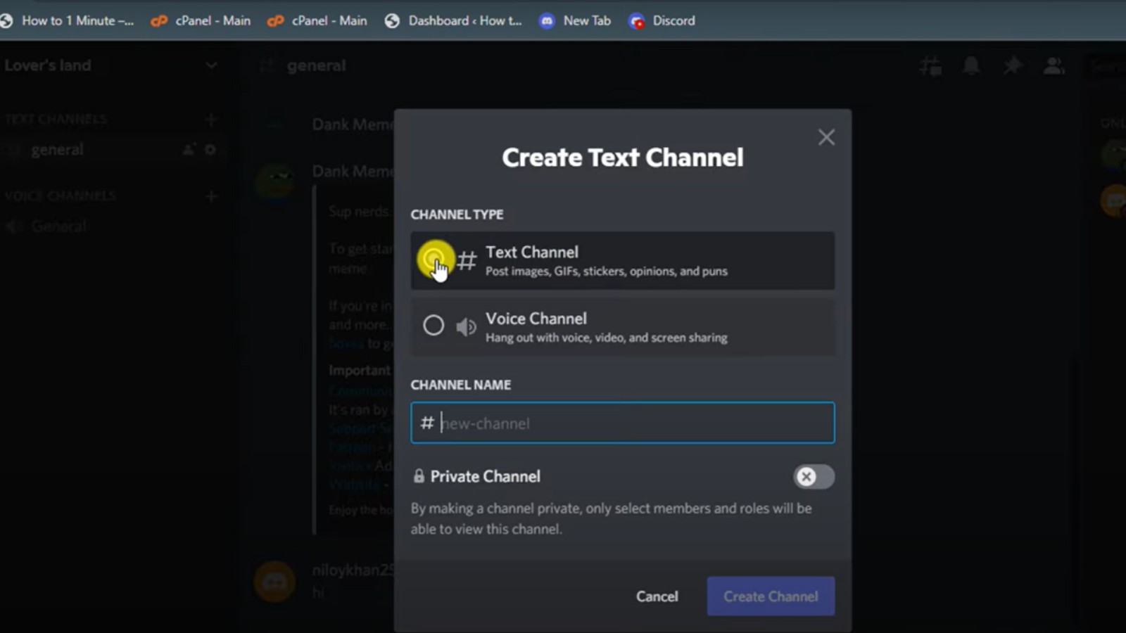 ¿Cómo crear un canal de bienvenida en Discord?