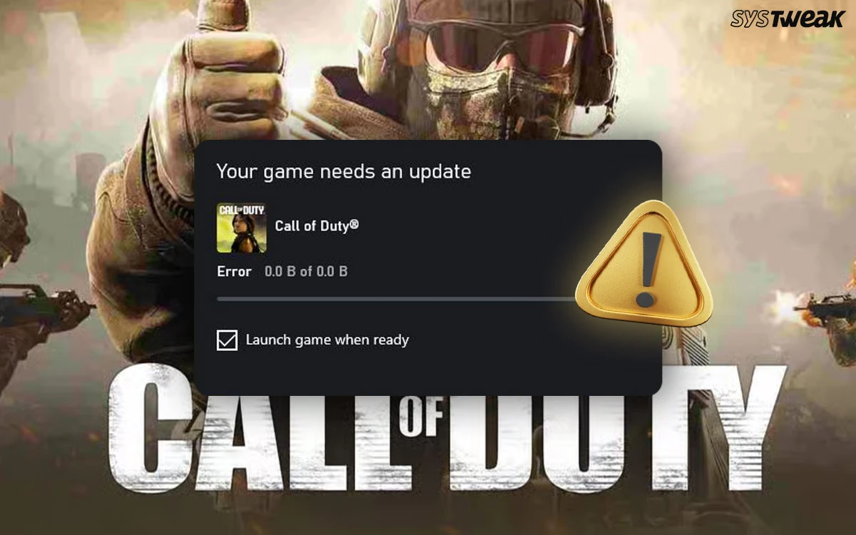 ¿Cómo arreglar Call of Duty (COD) no actualizarse?