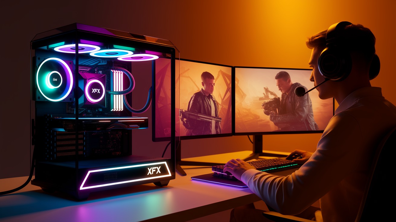 Sube a los juegos con tarjetas gráficas XFX