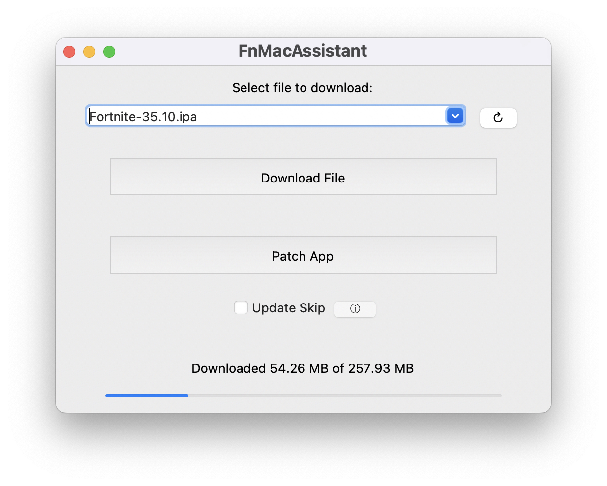 Cómo jugar Fortnite en Mac con Fnmacassistant y Sideloadly