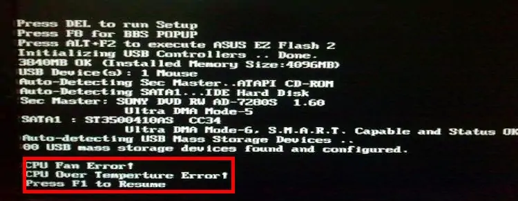 Error del ventilador de la CPU: aquí se explica cómo solucionarlo ...