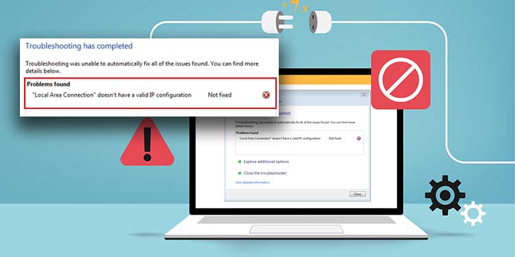 [Resuelto] La conexión del área local no tiene una configuración de IP