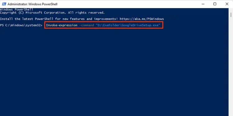 Cómo ejecutar Exe en Powershell - Mundo Geek
