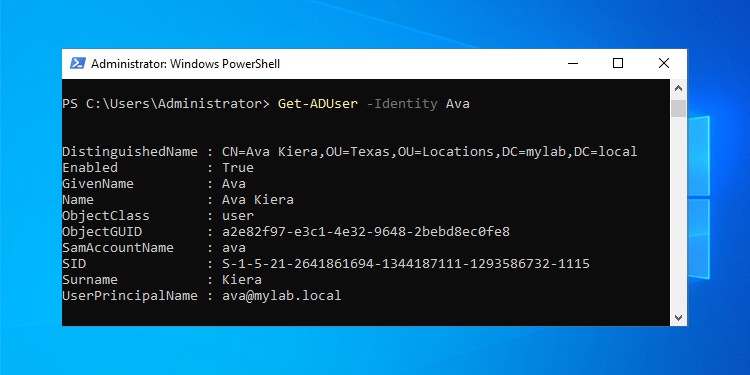 Cómo utilizar PowerShell Get-ADUser - Mundo Geek