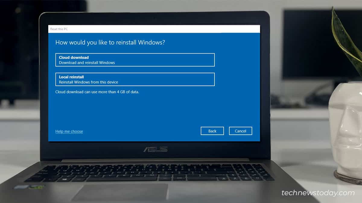 Descarga en la nube versus reinstalación local: ¿cuál es mejor?