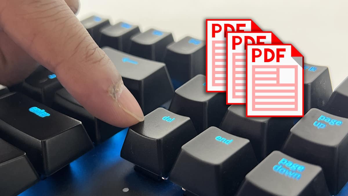 Cómo eliminar páginas de PDF