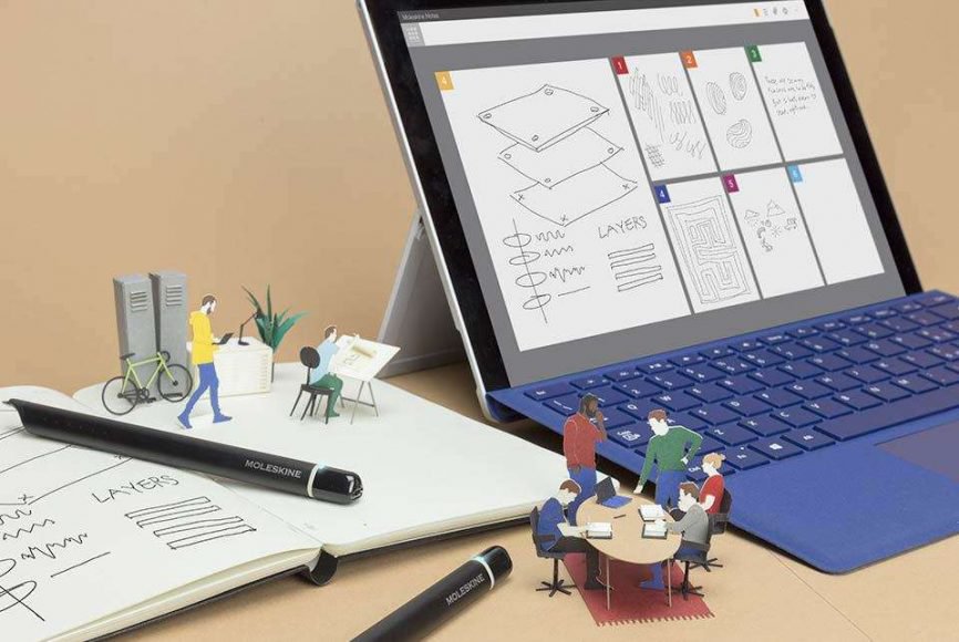 La aplicación Moleskin “Smart Writing System” para Windows 10 ya está