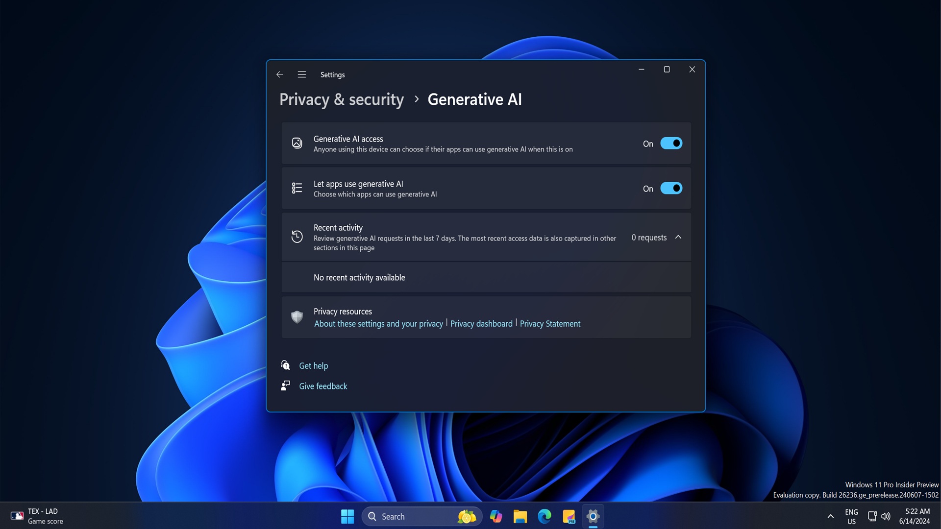 La filtración confirma las características de privacidad y la marca “Windows Intelligence” de Windows 11 AI