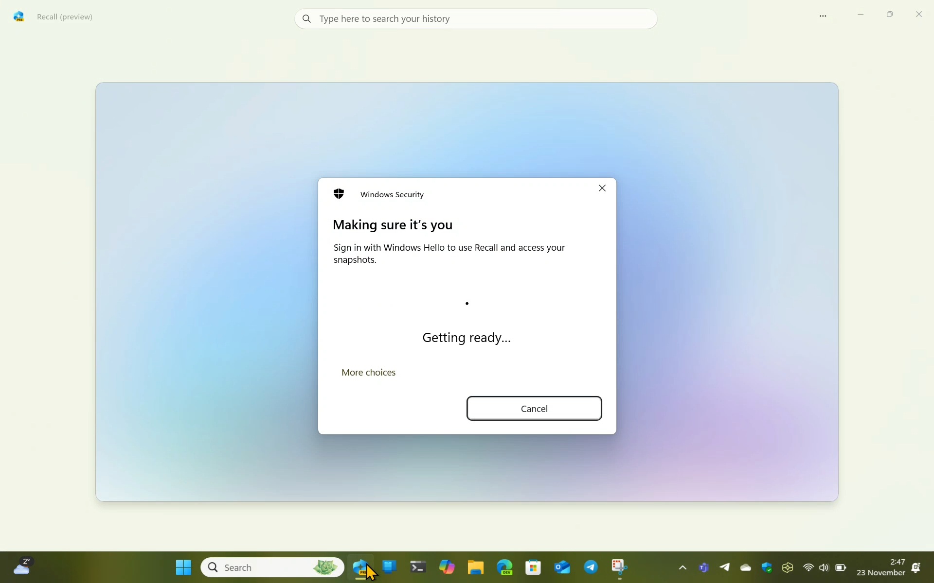 Manos a la obra: Windows Recall AI en Windows 11 es excelente y ahora se está implementando para los evaluadores