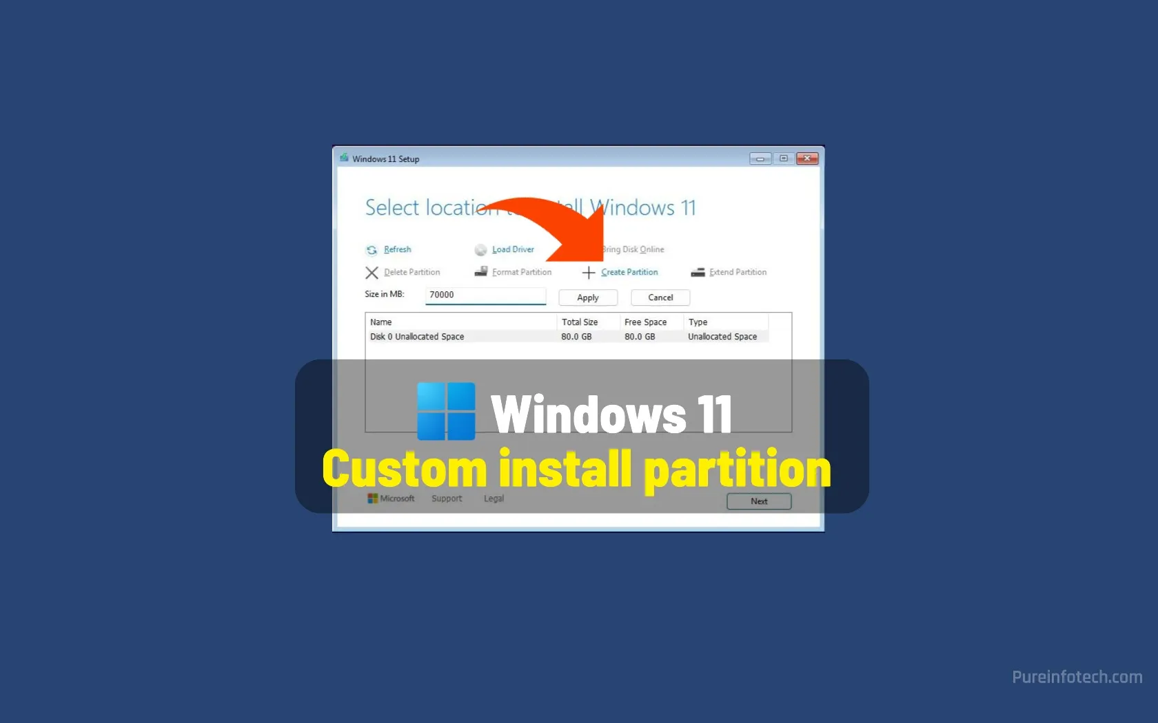 Cómo instalar Windows 11 en una partición personalizada - Mundo Geek