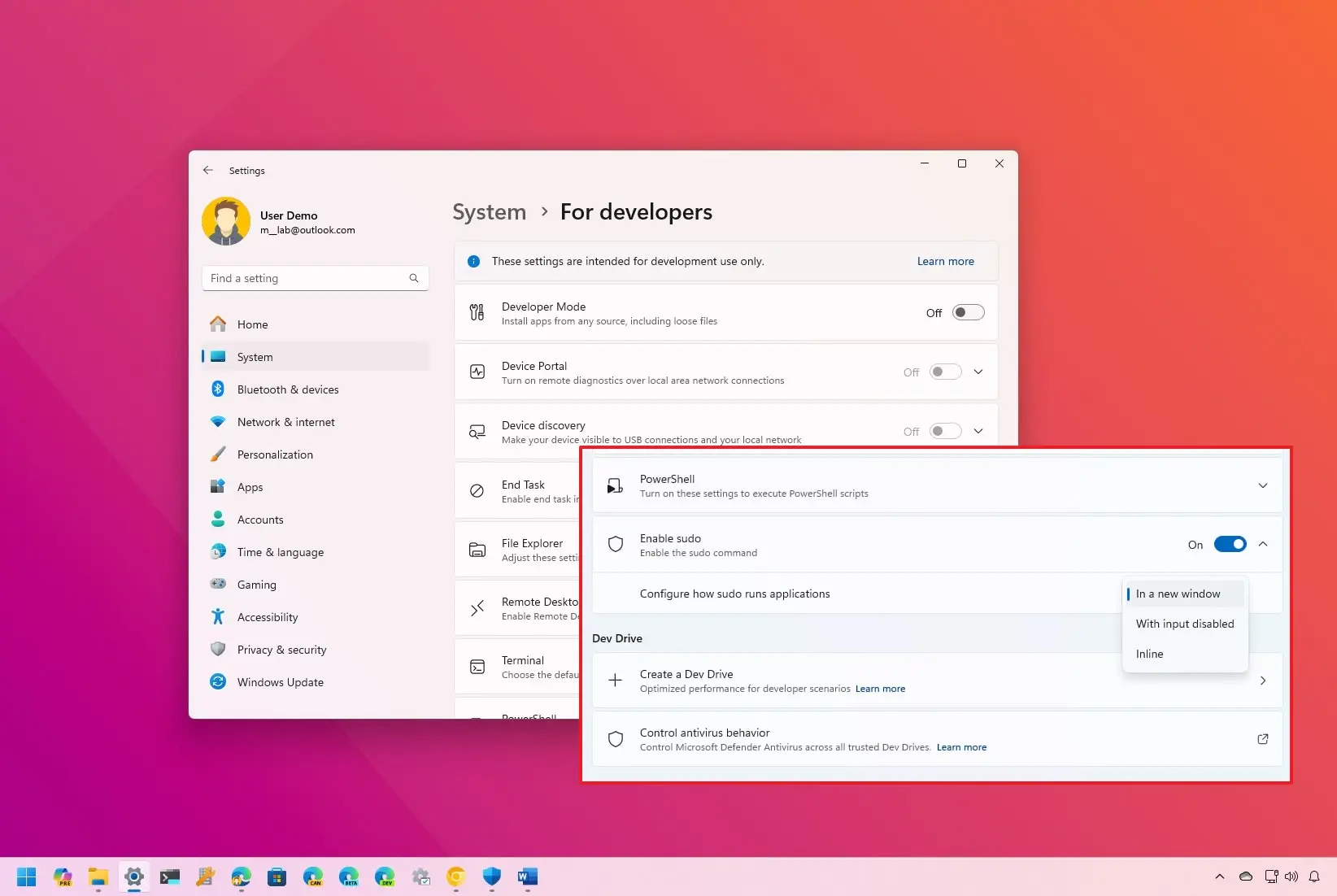 Windows 11 lleva Linux Sudo al símbolo del sistema y PowerShell - Mundo ...
