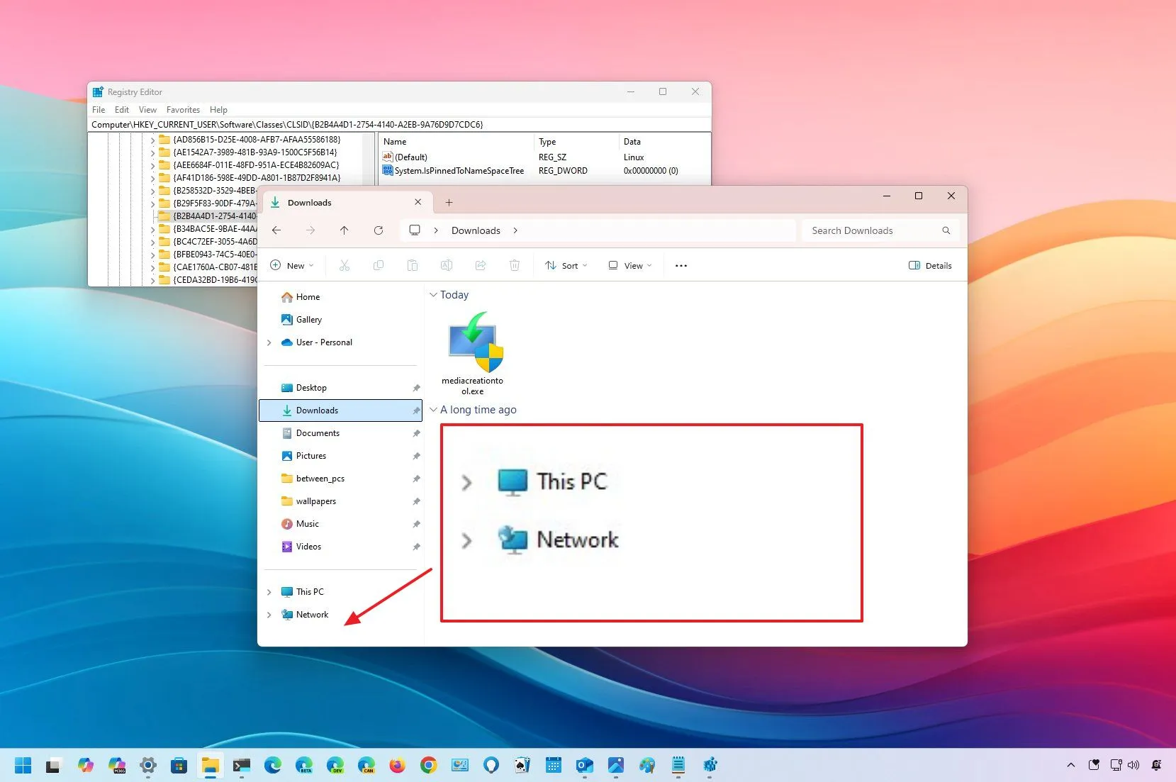 Cómo eliminar la entrada de Linux del explorador de archivos para Windows 11