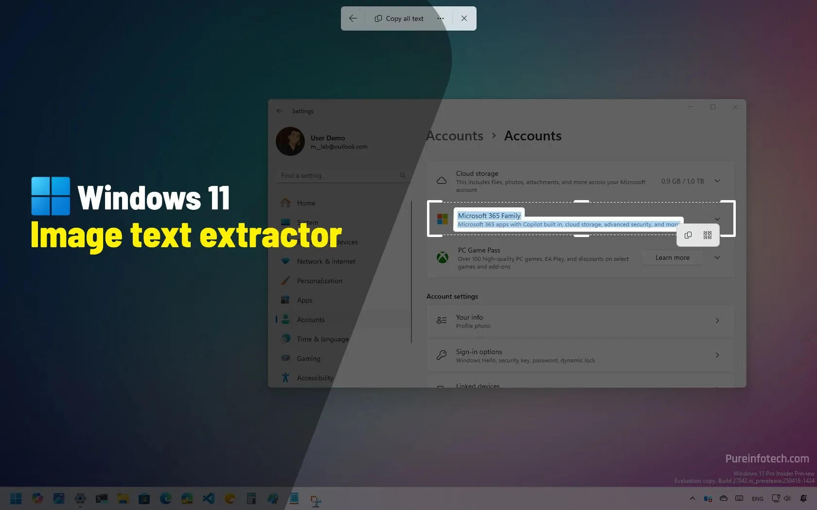 Cómo extraer texto de imágenes en Windows 11