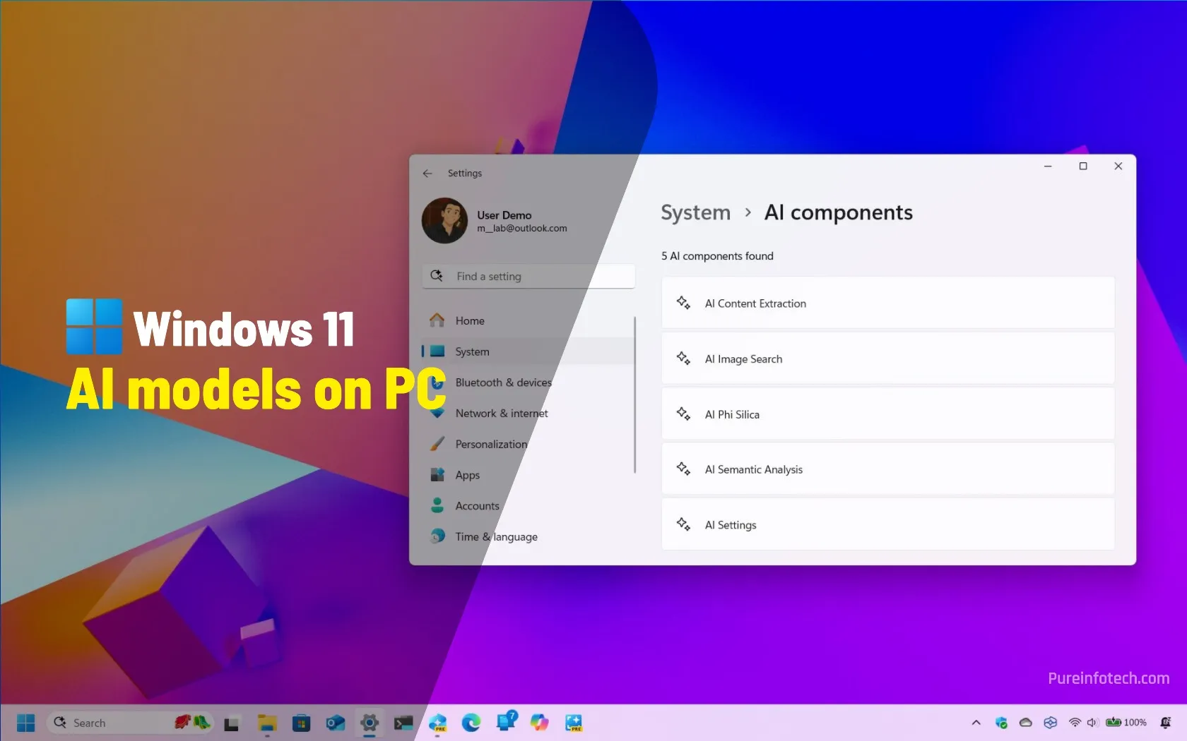 Cómo verificar los modelos AI instalados en Windows 11
