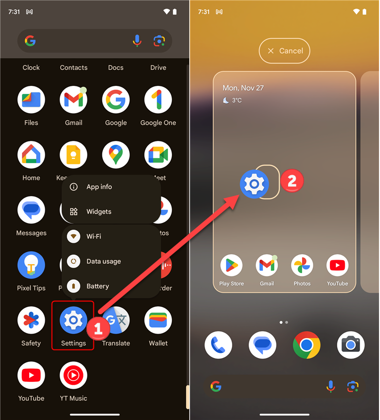 Cómo abrir Configuración en dispositivos Android (incluido Samsung ...