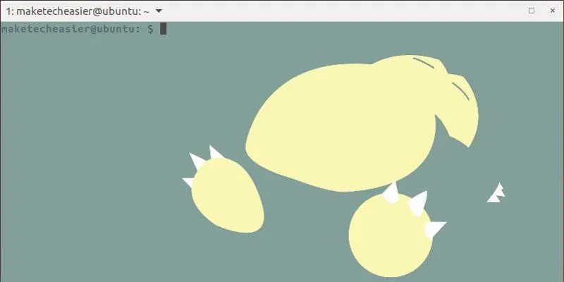 Cómo personalizar su terminal Linux con máscaras de Pokémon