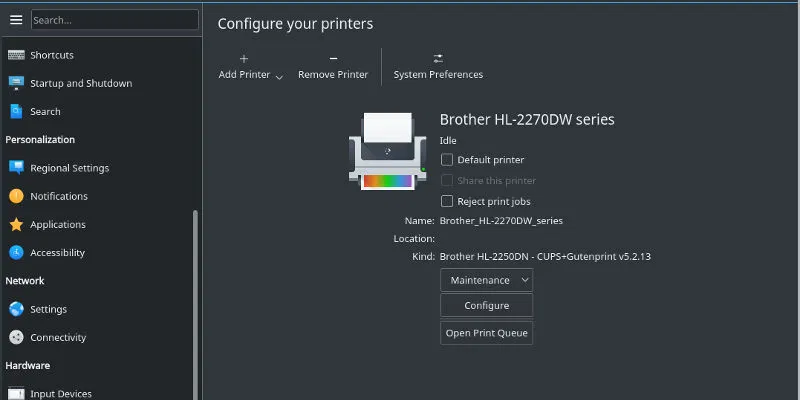 Cómo configurar una impresora en Linux