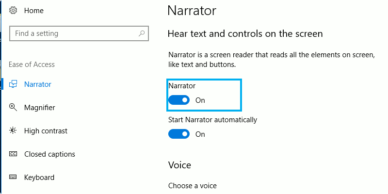 Cómo utilizar el Narrador de Windows para convertir su texto en voz