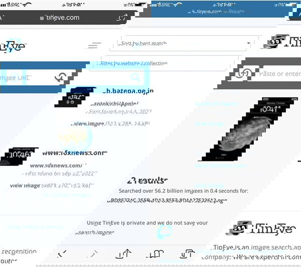 Cómo hacer una búsqueda inversa de imágenes en iPhone y iPad