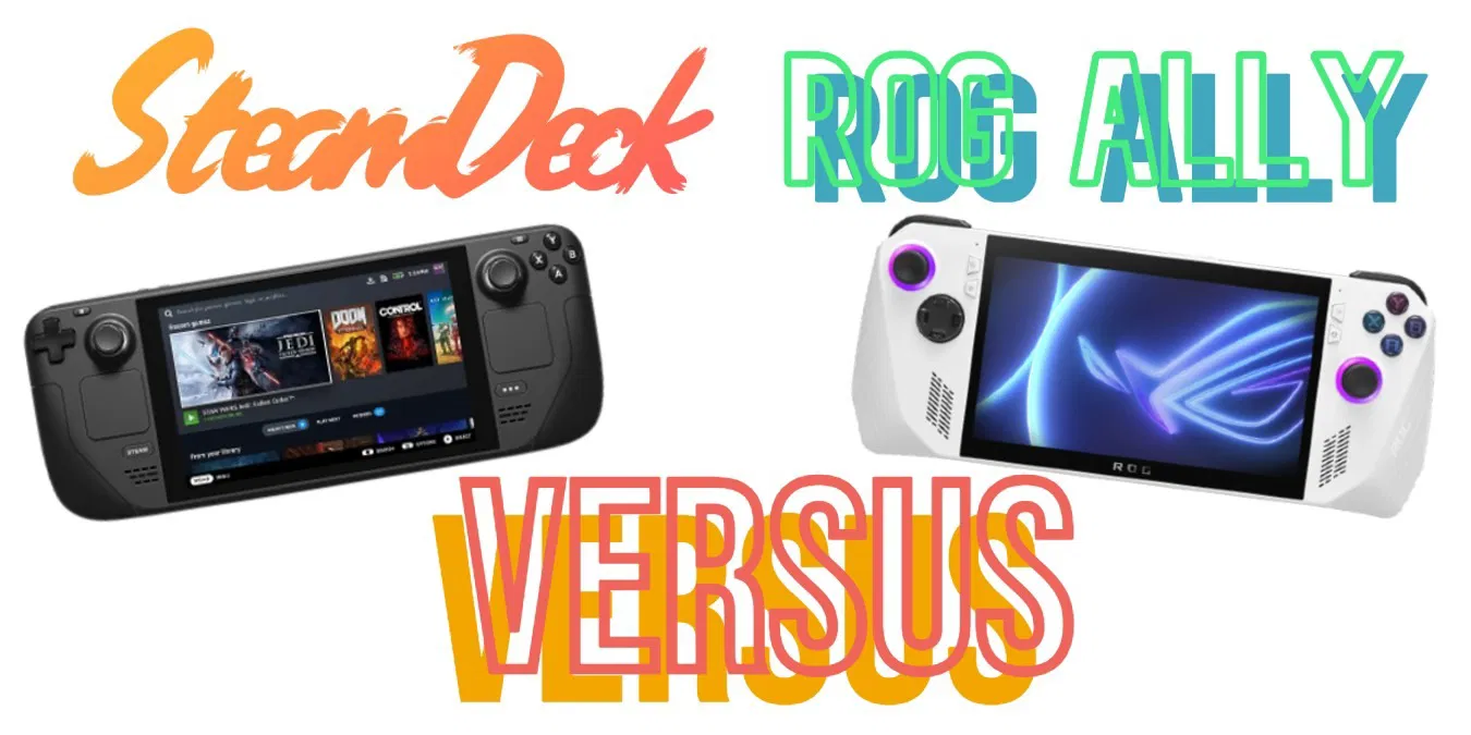 ASUS ROG Ally vs. Steam Deck: una vista de lado a lado