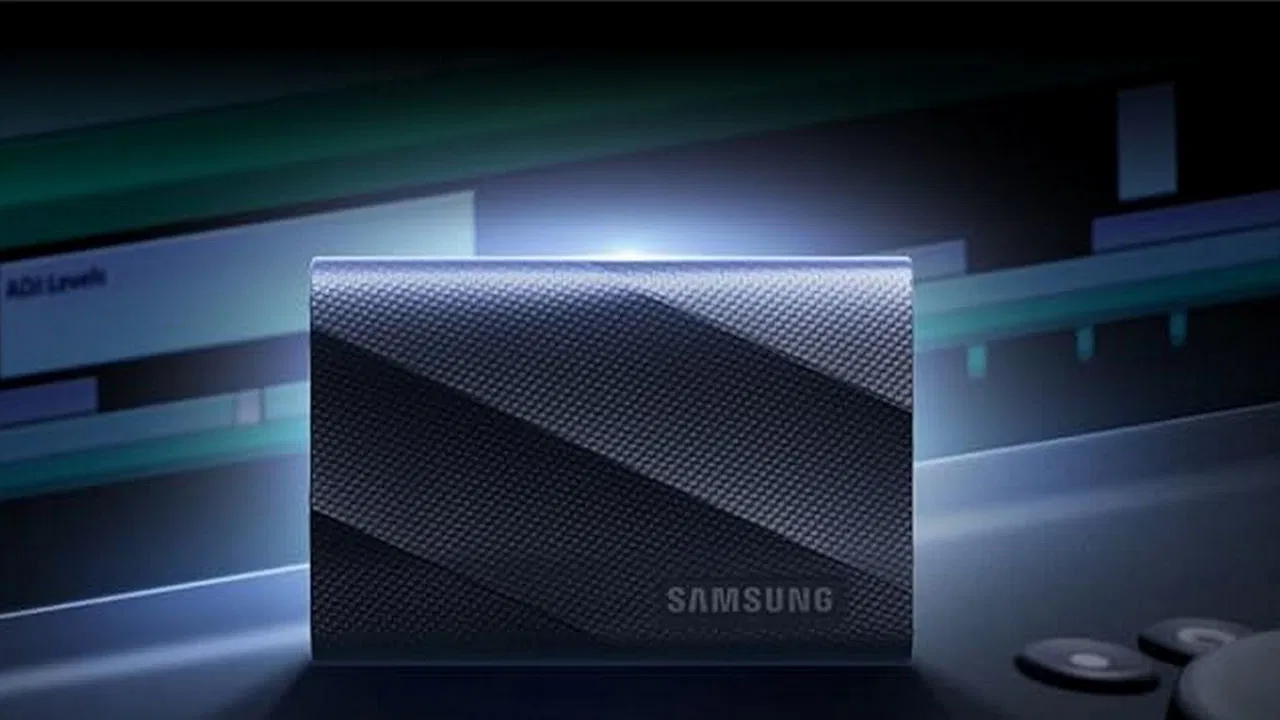 Por sólo $292,52, amplíe su almacenamiento con una SSD Samsung T9