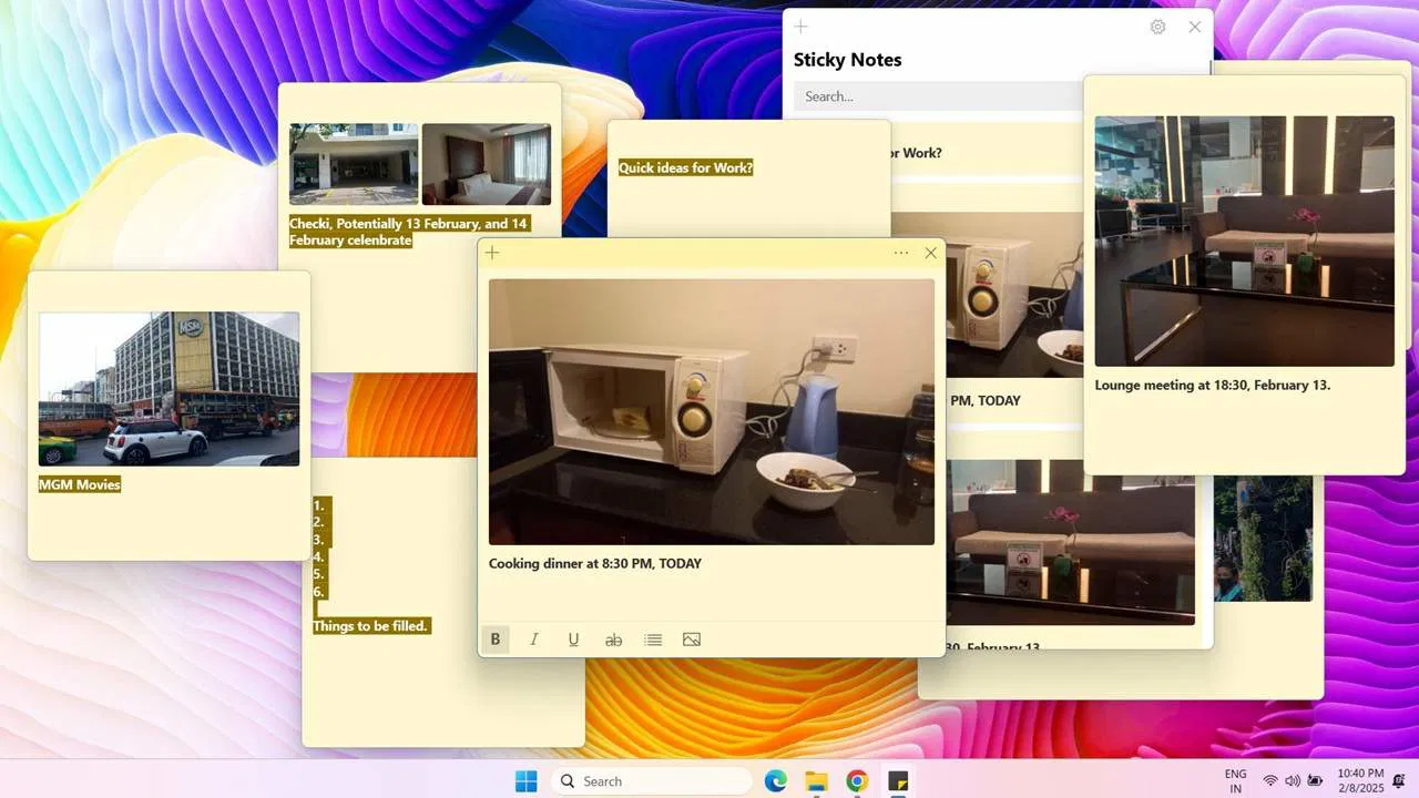 10 adiciones sorprendentes a la aplicación Windows Sticky Notes