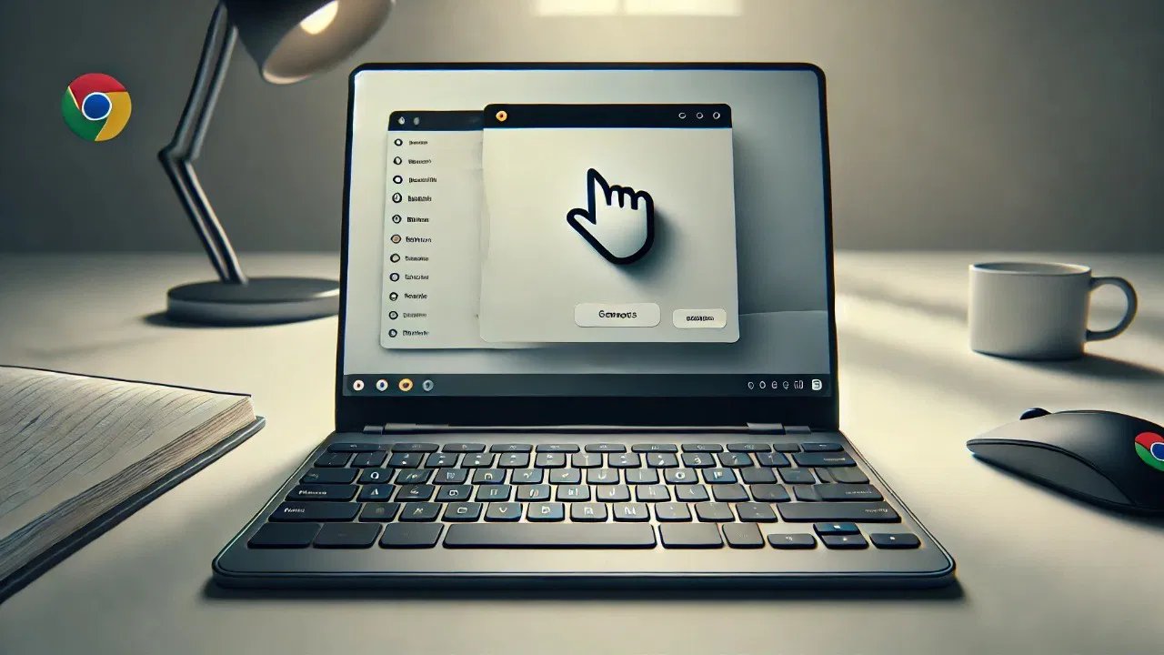 Cómo controlar el cursor del mouse usando el teclado en Chromebook