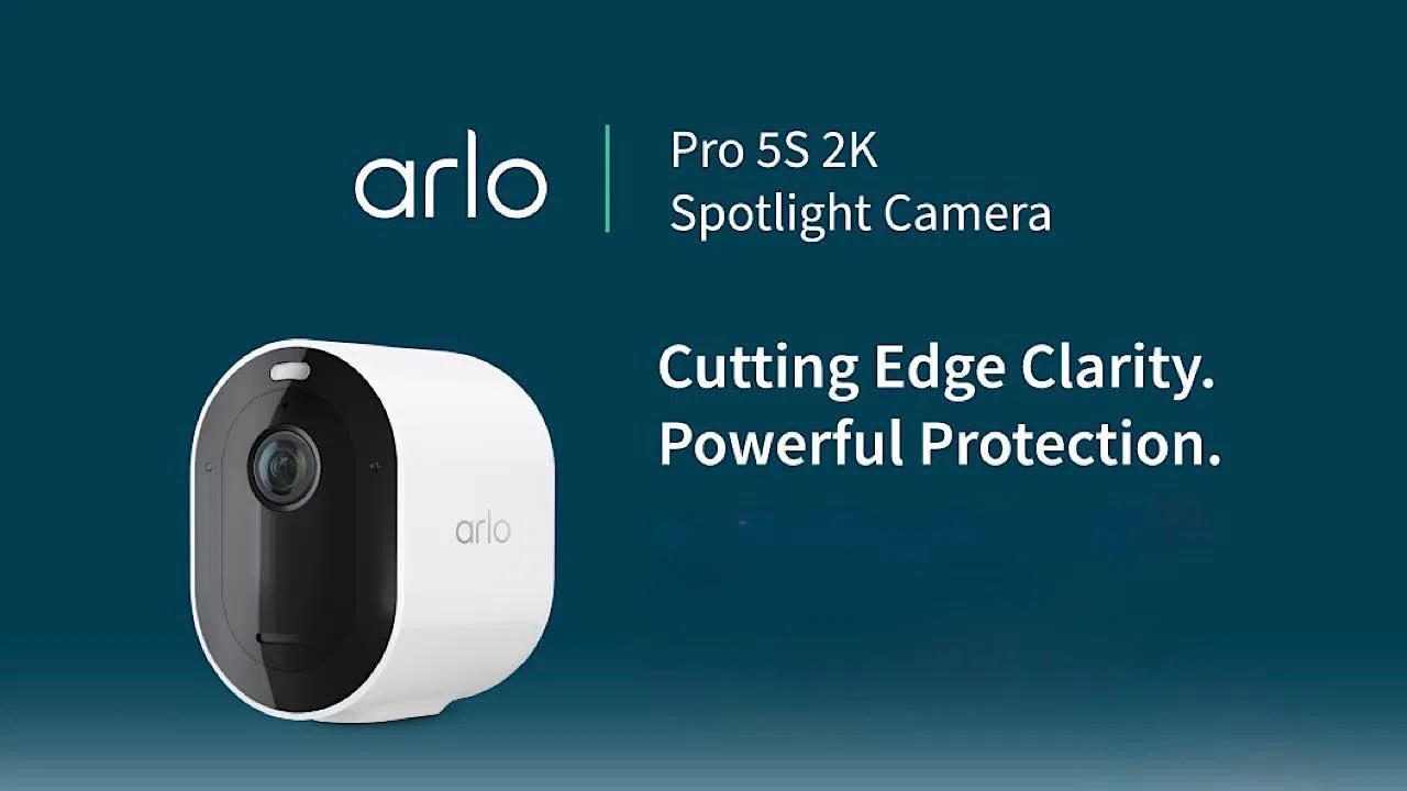 Deje que las cámaras Arlo Pro 5S 2K Spotlight vigilen