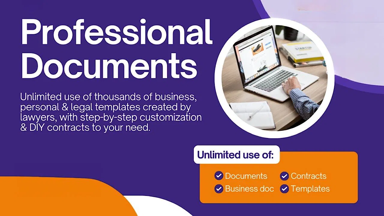 Docpro Documentos profesionales: documentos legales artesanales por menos de $ 80