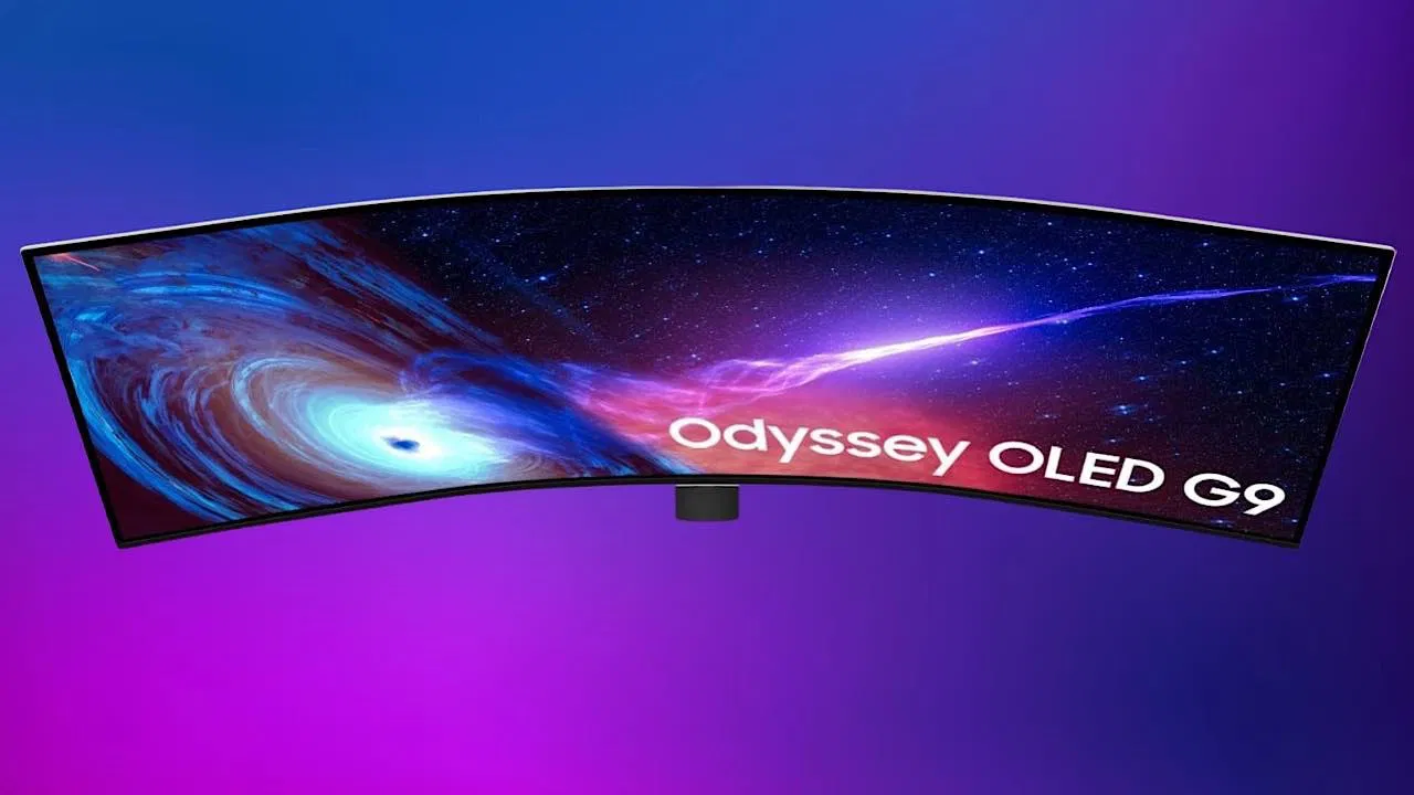 Tome un 41% de descuento en un monitor de juegos curvado de Odyssey Samsung 49 "