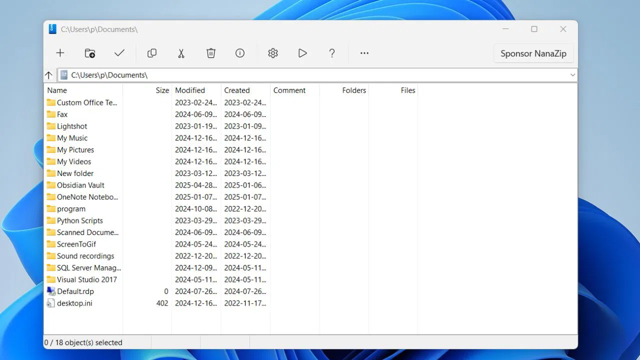 Nanazip es el único Administrador de archivos de archivos que necesitará en Windows