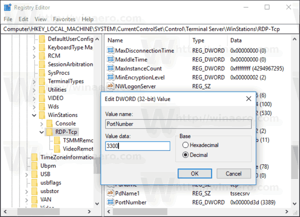Cambiar el puerto de escritorio remoto (RDP) en Windows 10 - Mundo Geek