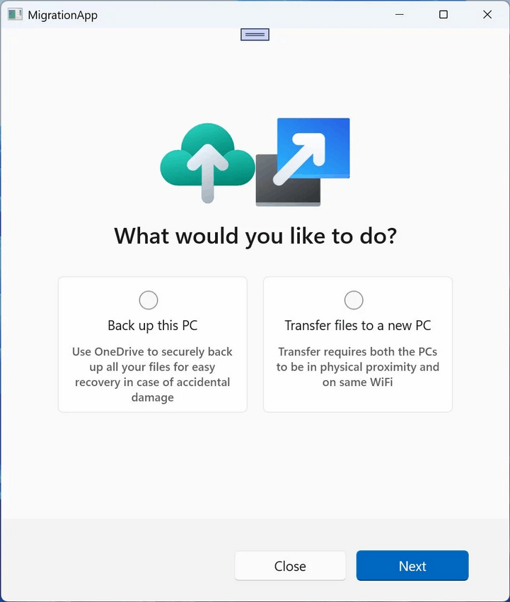 Windows 11 está obteniendo una nueva herramienta de transferencia de ...