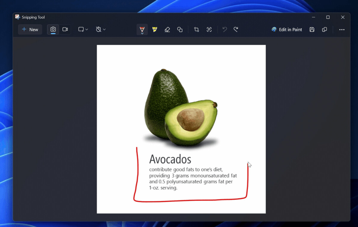 Herramienta de recorte actualizada y el bloc de notas ahora están disponibles para Windows 11 Insiders